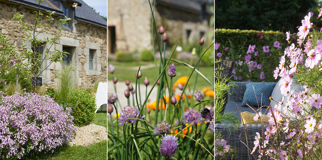 Rose family-friendly cottage with garden, Brittany, France